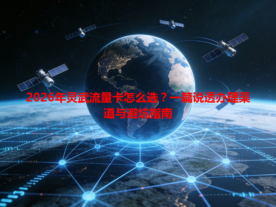 2026年灵武流量卡怎么选？一篇说透办理渠道与避坑指南