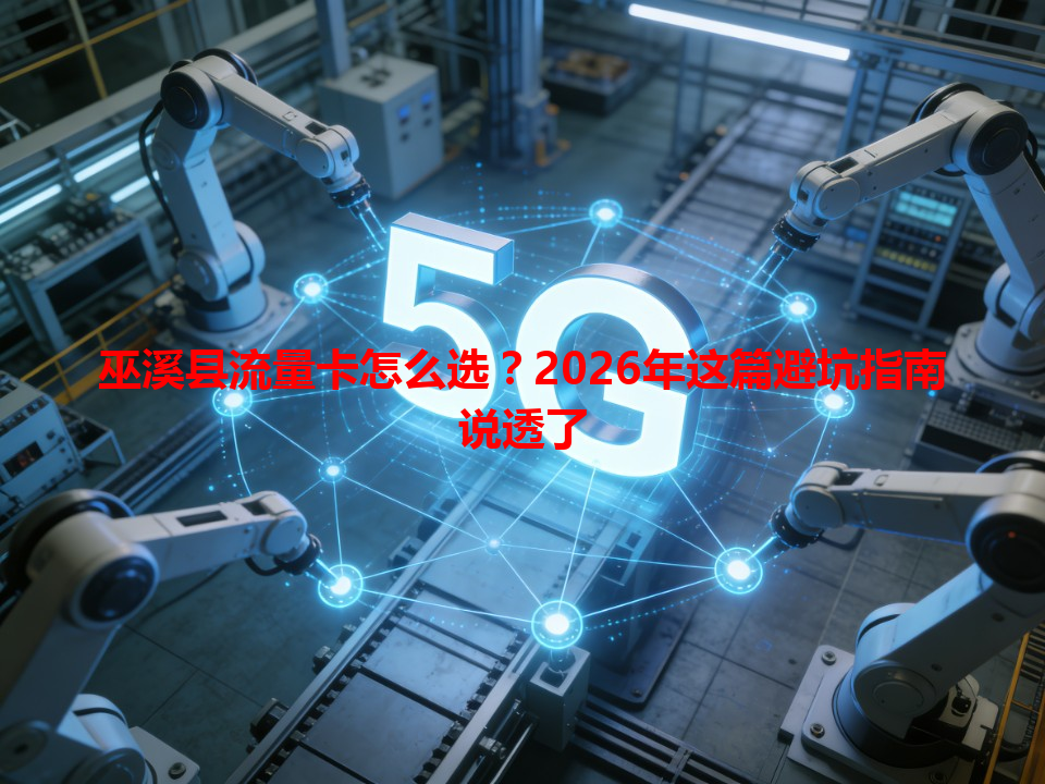 巫溪县流量卡怎么选？2026年这篇避坑指南说透了
