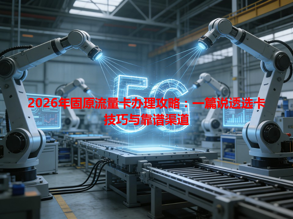 2026年固原流量卡办理攻略：一篇说透选卡技巧与靠谱渠道