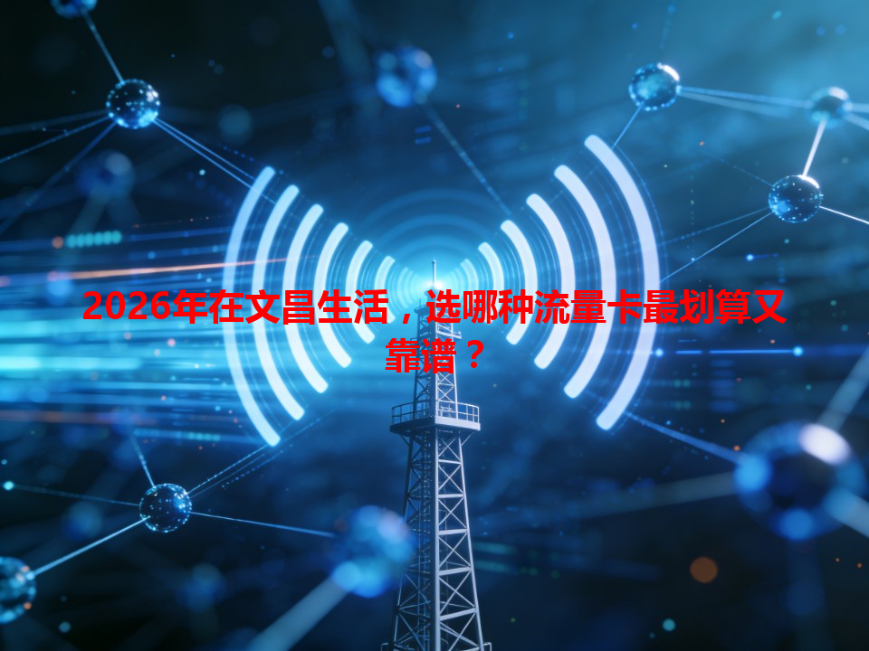 2026年在文昌生活，选哪种流量卡最划算又靠谱？