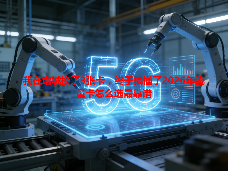 我在增城换了3张卡，终于搞懂了2026年流量卡怎么选最靠谱