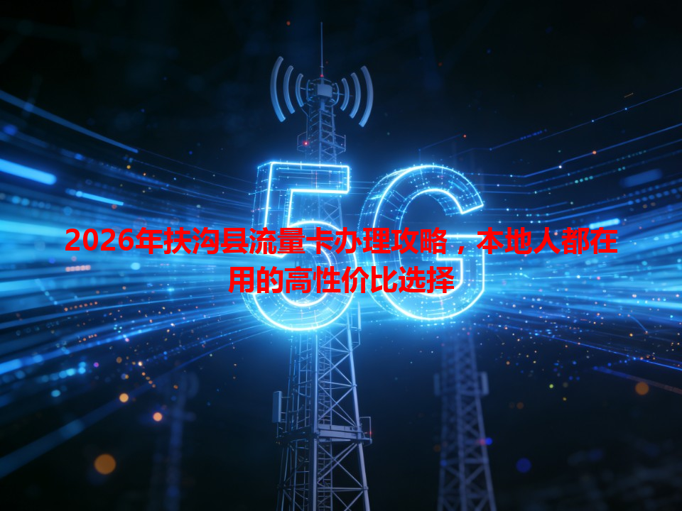 2026年扶沟县流量卡办理攻略，本地人都在用的高性价比选择