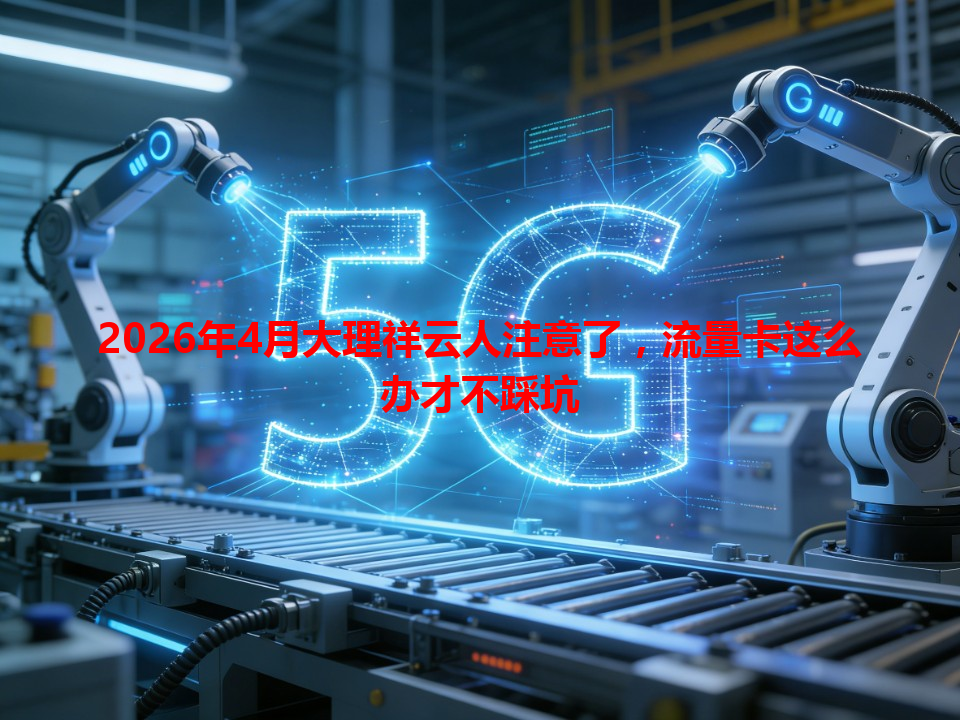 2026年4月大理祥云人注意了，流量卡这么办才不踩坑
