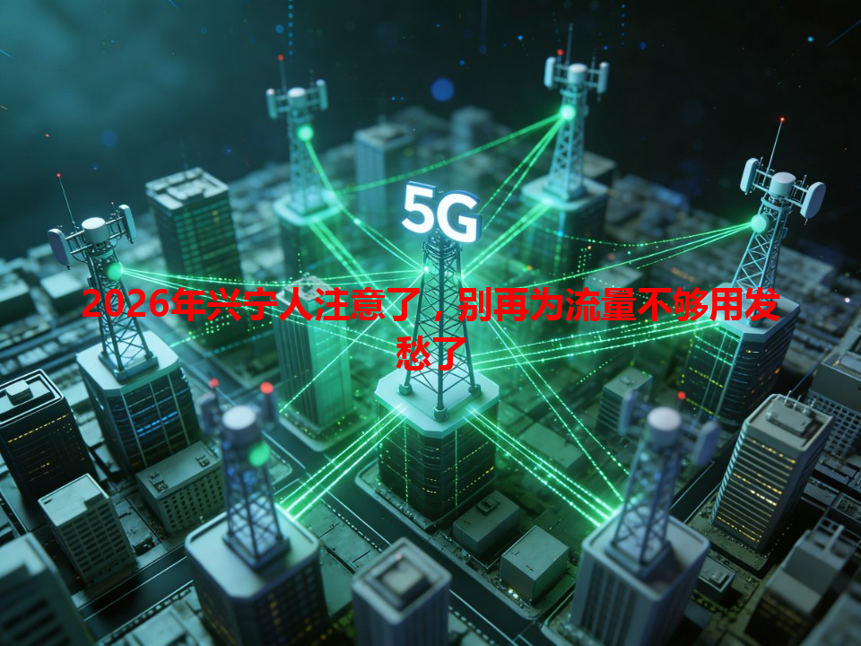 2026年兴宁人注意了，别再为流量不够用发愁了