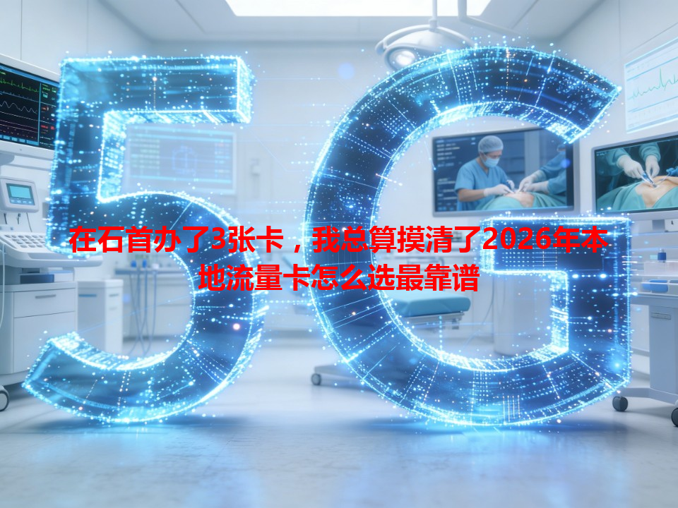 在石首办了3张卡，我总算摸清了2026年本地流量卡怎么选最靠谱