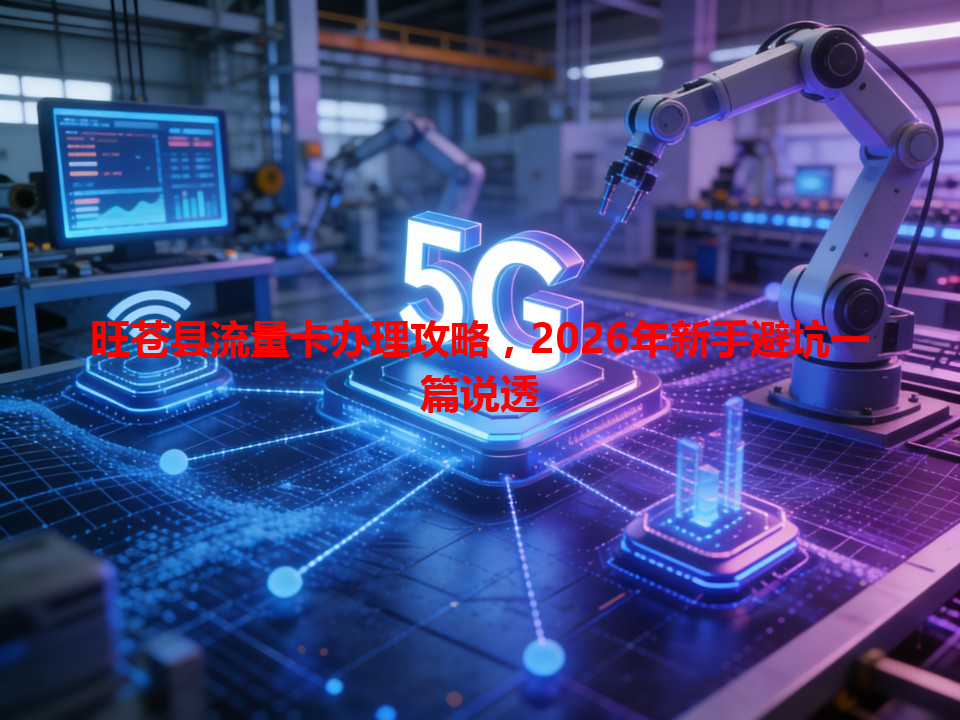 旺苍县流量卡办理攻略，2026年新手避坑一篇说透