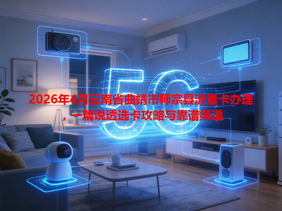 2026年4月云南省曲靖市师宗县流量卡办理，一篇说透选卡攻略与靠谱渠道