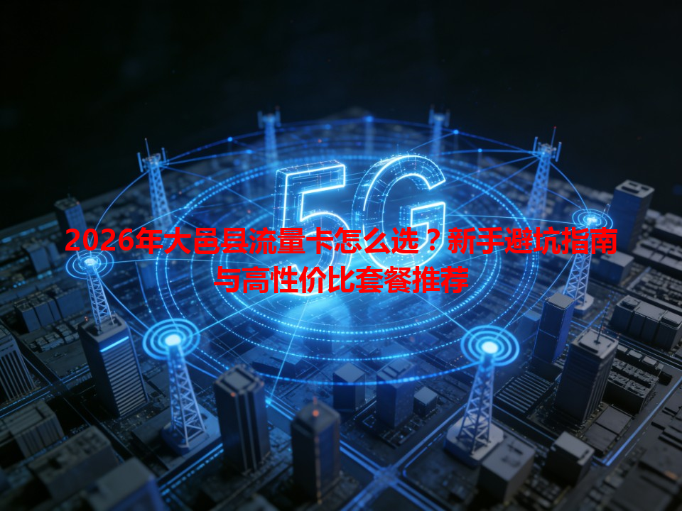 2026年大邑县流量卡怎么选？新手避坑指南与高性价比套餐推荐