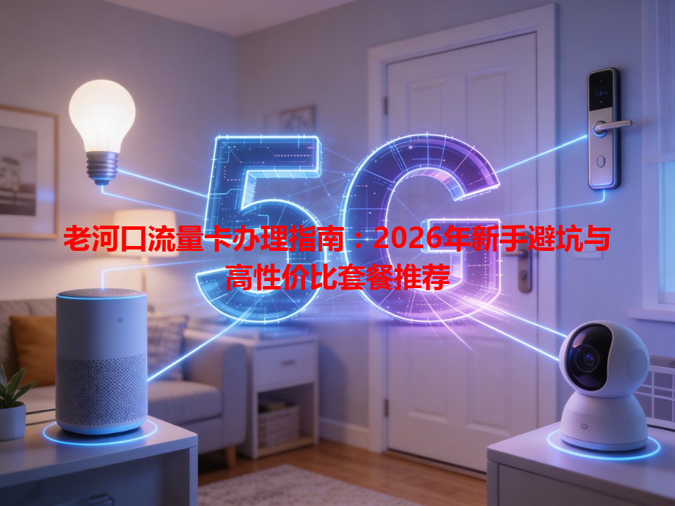 老河口流量卡办理指南：2026年新手避坑与高性价比套餐推荐