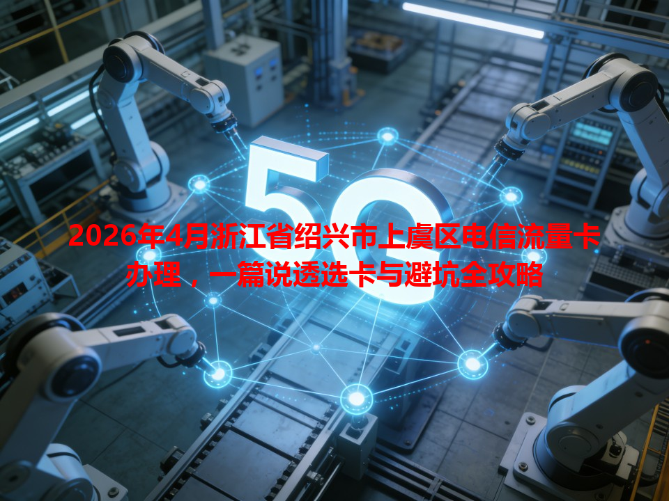 2026年4月浙江省绍兴市上虞区电信流量卡办理，一篇说透选卡与避坑全攻略
