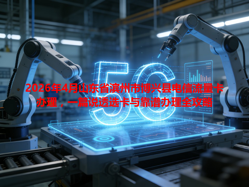 2026年4月山东省滨州市博兴县电信流量卡办理，一篇说透选卡与靠谱办理全攻略