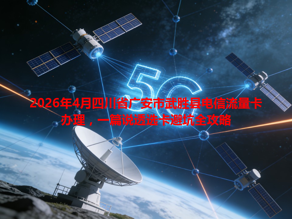 2026年4月四川省广安市武胜县电信流量卡办理，一篇说透选卡避坑全攻略