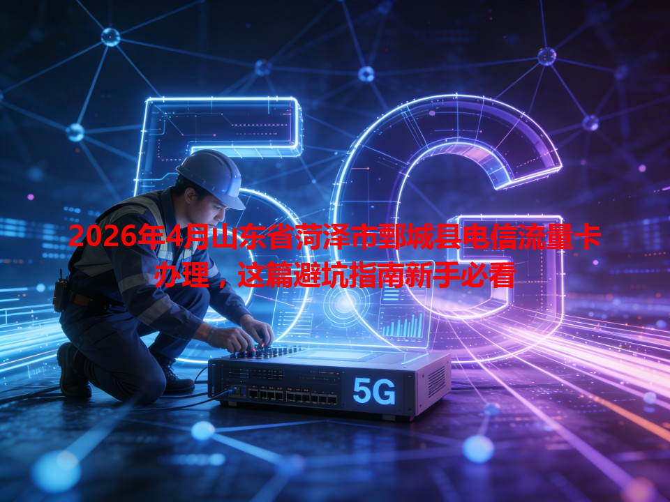 2026年4月山东省菏泽市鄄城县电信流量卡办理，这篇避坑指南新手必看