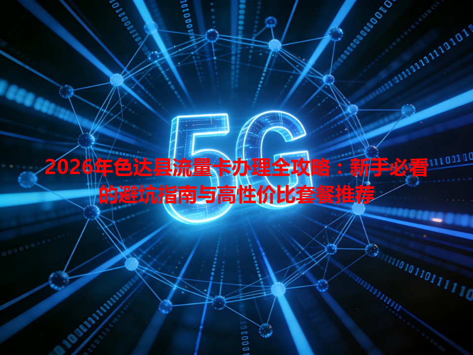 2026年色达县流量卡办理全攻略：新手必看的避坑指南与高性价比套餐推荐