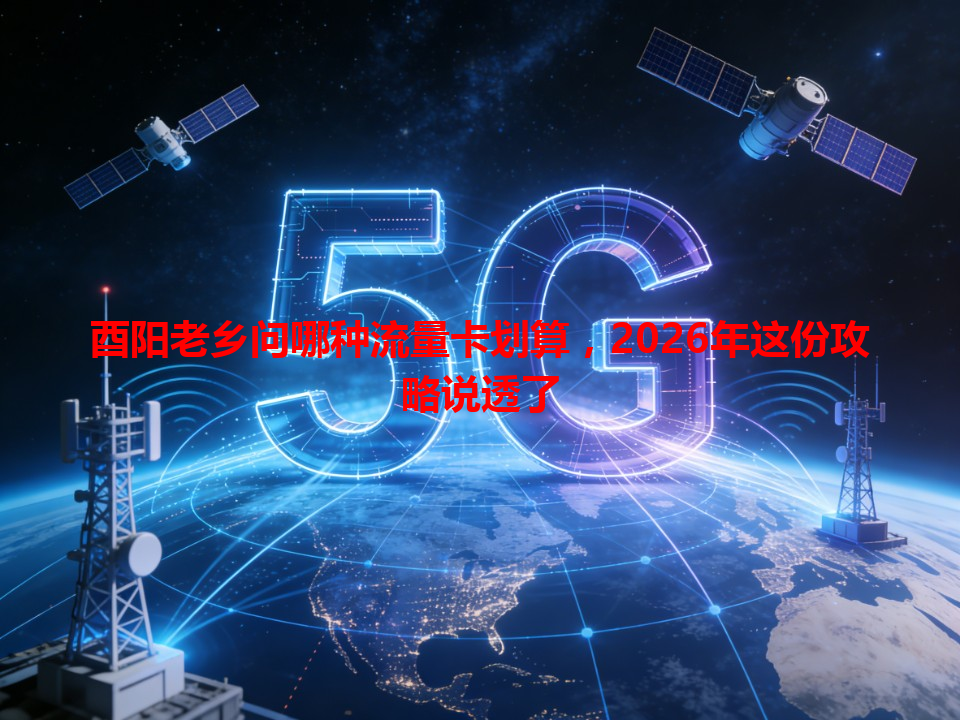 酉阳老乡问哪种流量卡划算，2026年这份攻略说透了