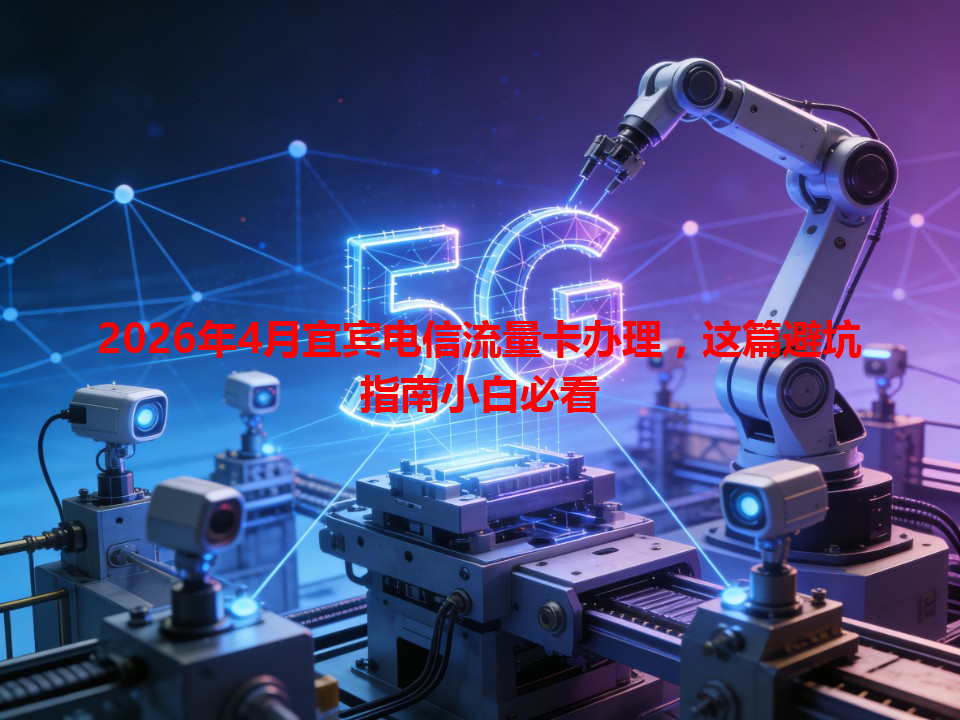 2026年4月宜宾电信流量卡办理，这篇避坑指南小白必看