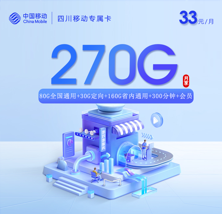 移动四川专属卡③