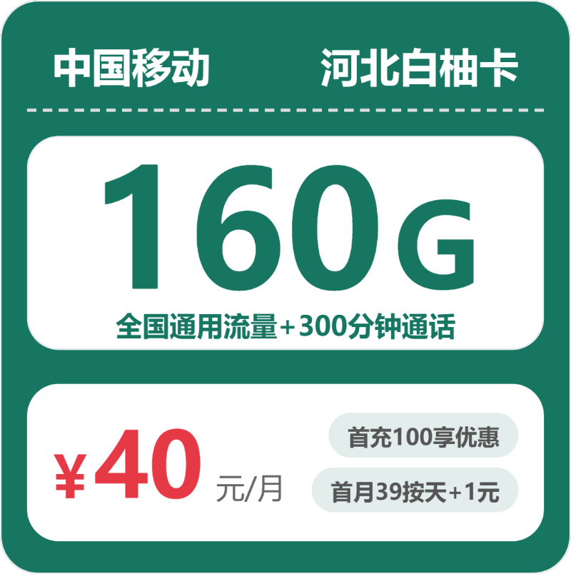 移动河北白柚卡②