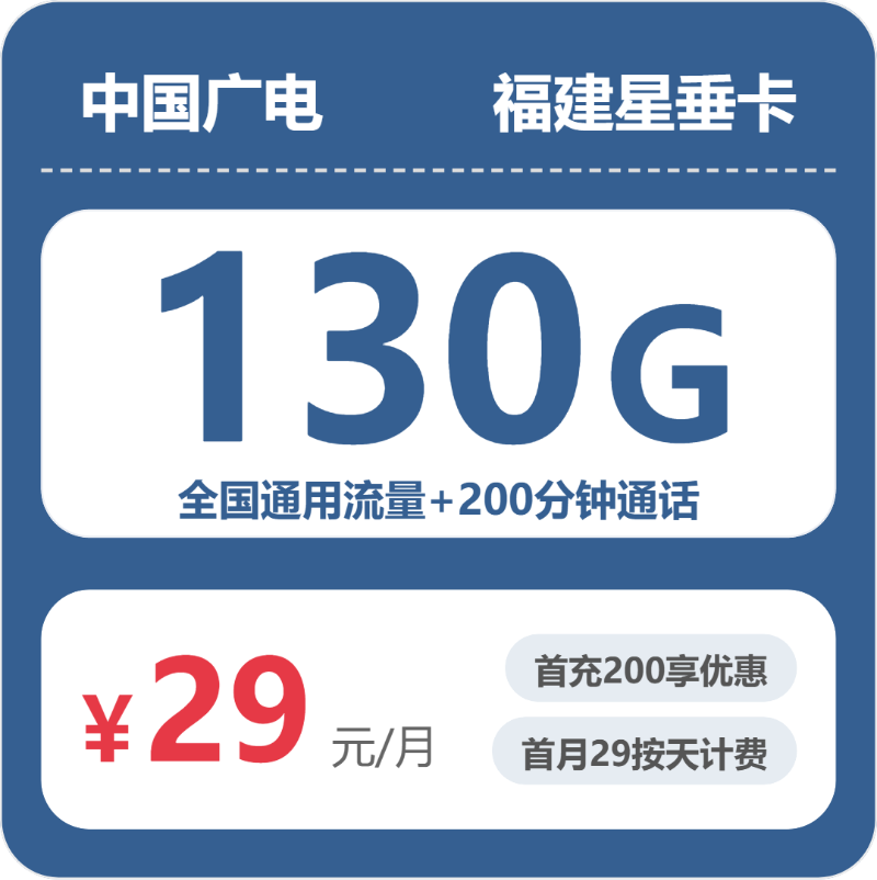 广电福建星垂卡