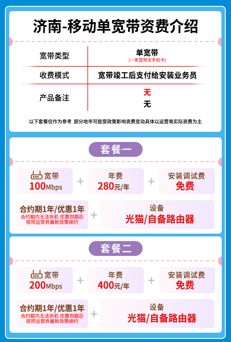 宽带套餐详情图1