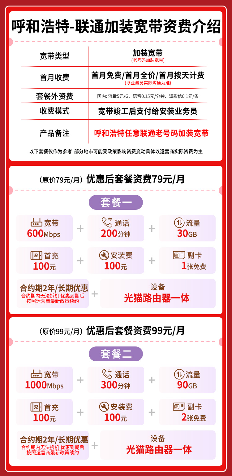 宽带套餐详情图