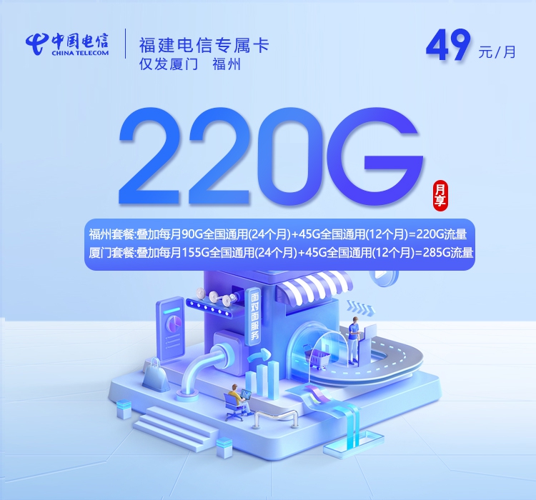 电信福建专属卡