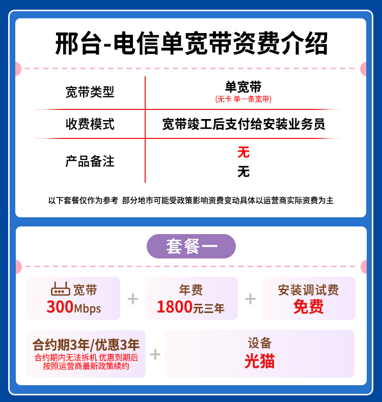 宽带套餐详情图