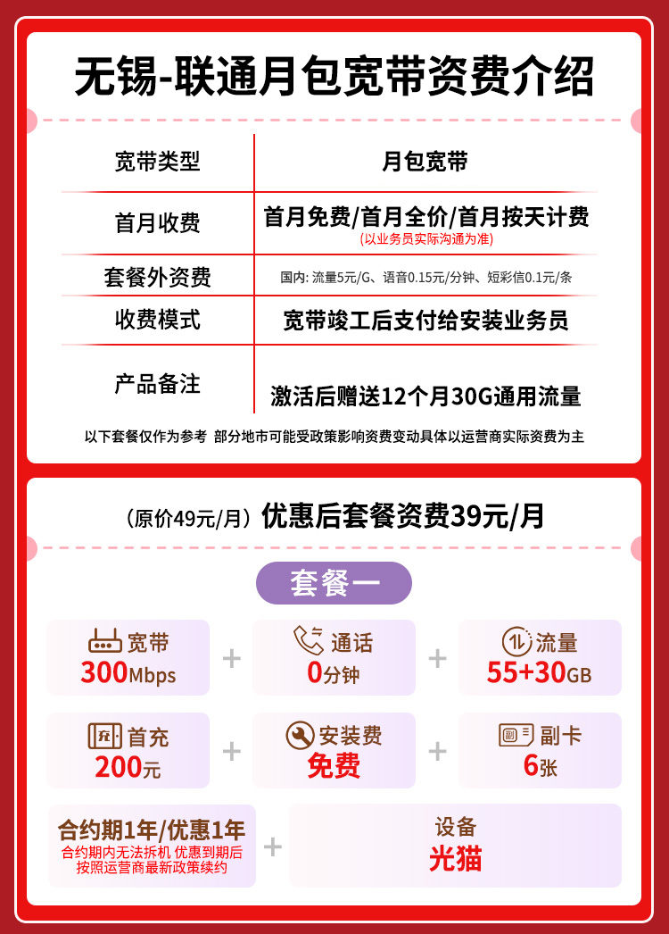 宽带套餐详情图