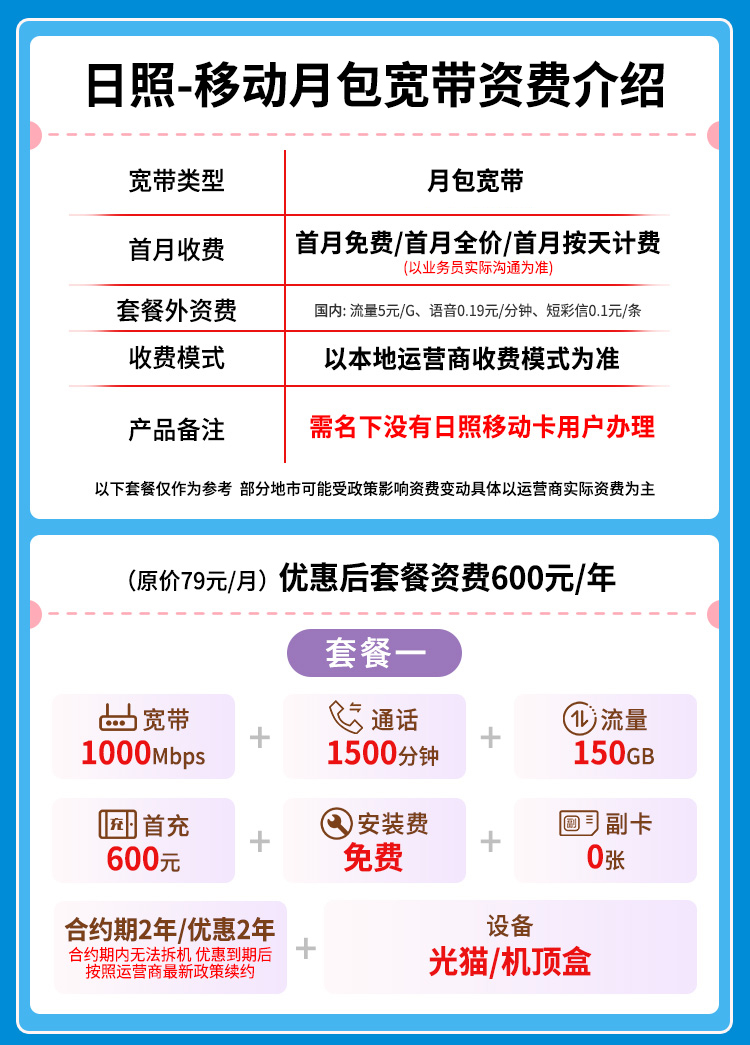 宽带套餐详情图