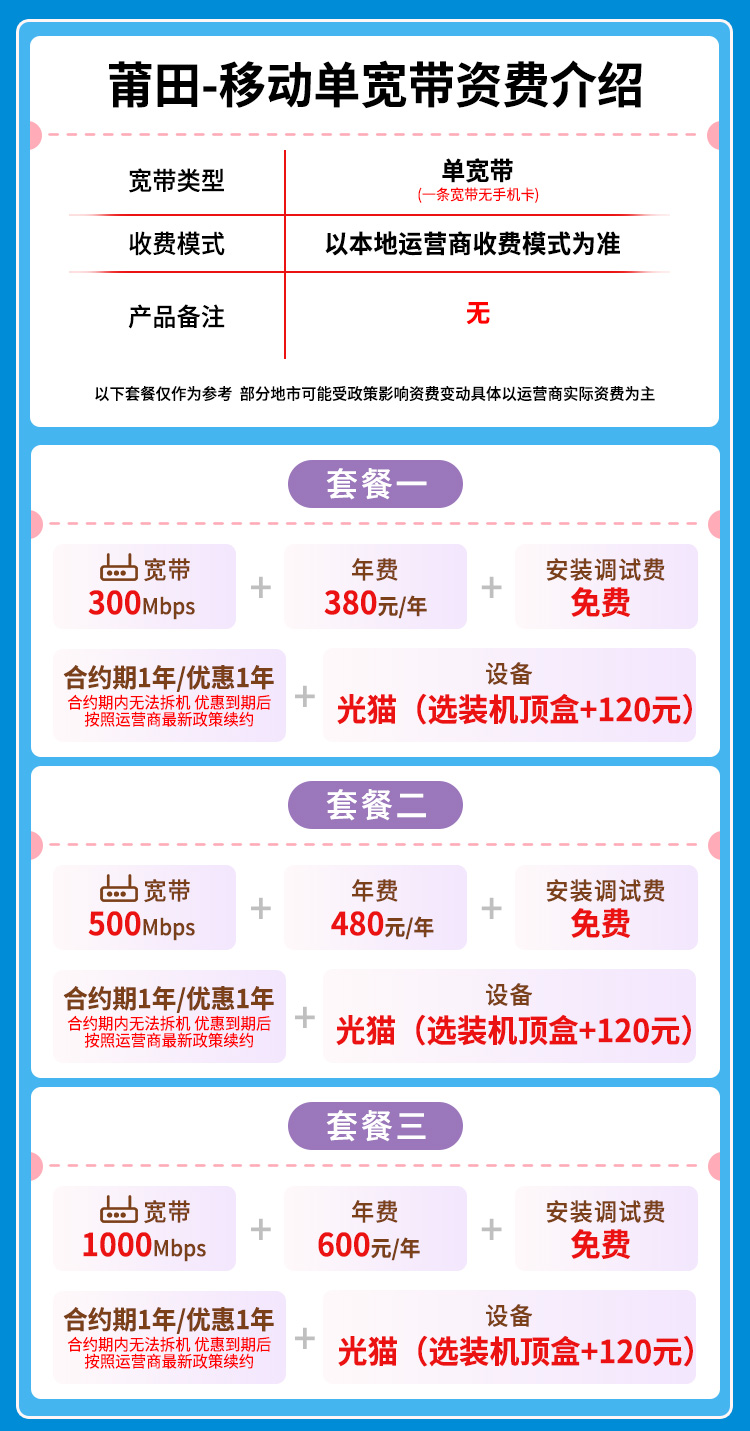 宽带套餐详情图