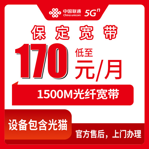 2026年10月下旬河北省保定博野县联通融合宽带1500M怎么办，170元一个月值不值我拿实单算给你看