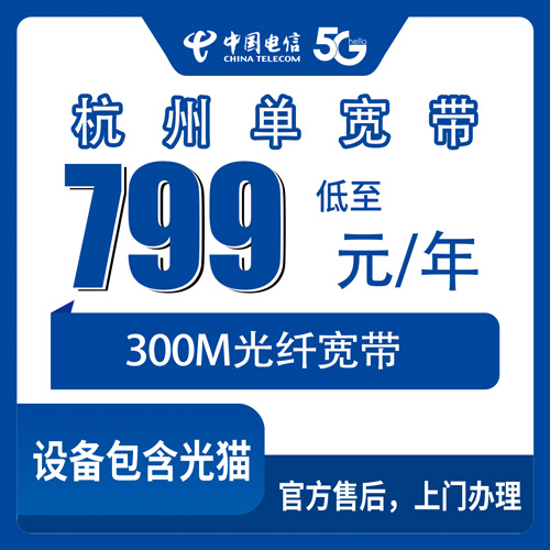 2026年10月杭州市电信单宽带怎么选?办理时要注意哪些关键细节?