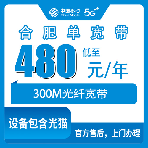 2026年10月下旬安徽省合肥巢湖市移动300M单宽带480元包年，装之前先把这几件事捋清楚