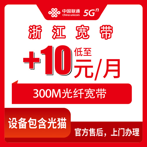 2026年10月下旬浙江省嘉兴市联通老号加装300M宽带，号码加10元每月这事我打听清楚了